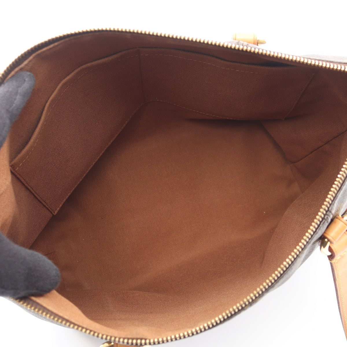 トータリーPM モノグラム ショルダーバッグ トートバッグ PVC レザー ブラウン ルイヴィトン バッグ LOUIS VUITTON