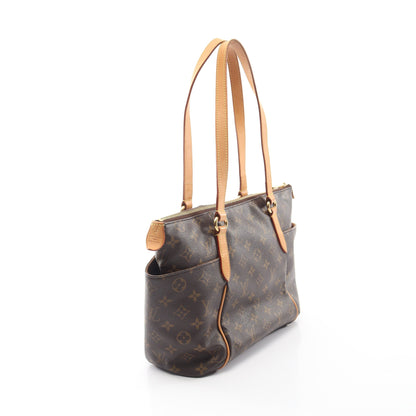 トータリーPM モノグラム ショルダーバッグ トートバッグ PVC レザー ブラウン ルイヴィトン バッグ LOUIS VUITTON