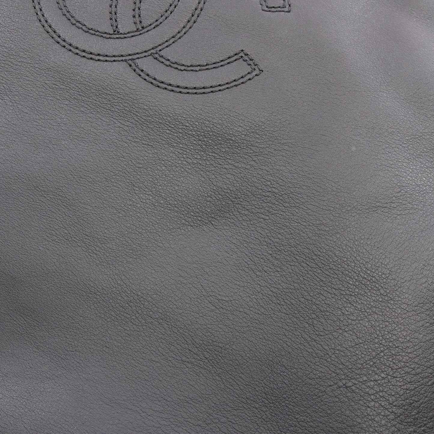 ココマーク ショルダーバッグ トートバッグ ラムスキン ブラック ブラック金具 シャネル バッグ CHANEL