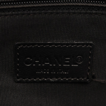 ココマーク ショルダーバッグ トートバッグ ラムスキン ブラック ブラック金具 シャネル バッグ CHANEL