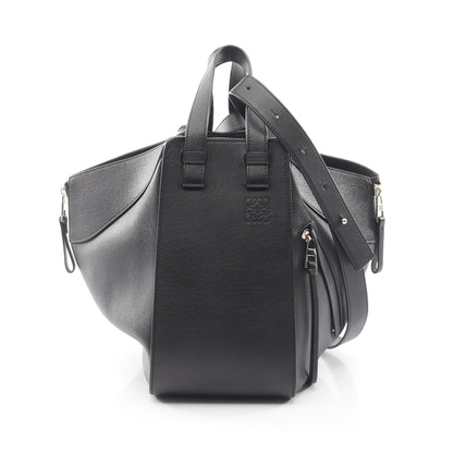 ハンモックバッグ スモール 2WAY ハンドバッグ レザー ブラック ロエベ バッグ LOEWE