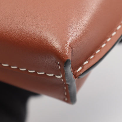GATE POCKET ゲートポケット ショルダーバッグ レザー ブラウン ロエベ バッグ LOEWE