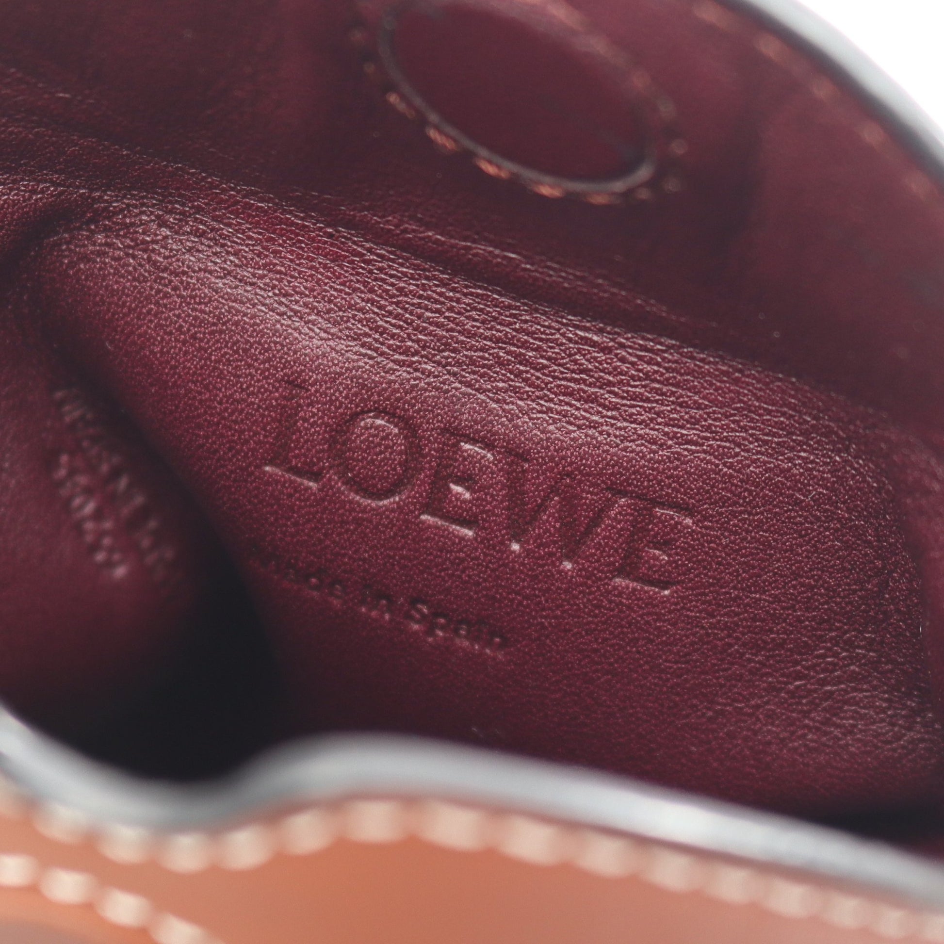 GATE POCKET ゲートポケット ショルダーバッグ レザー ブラウン ロエベ バッグ LOEWE