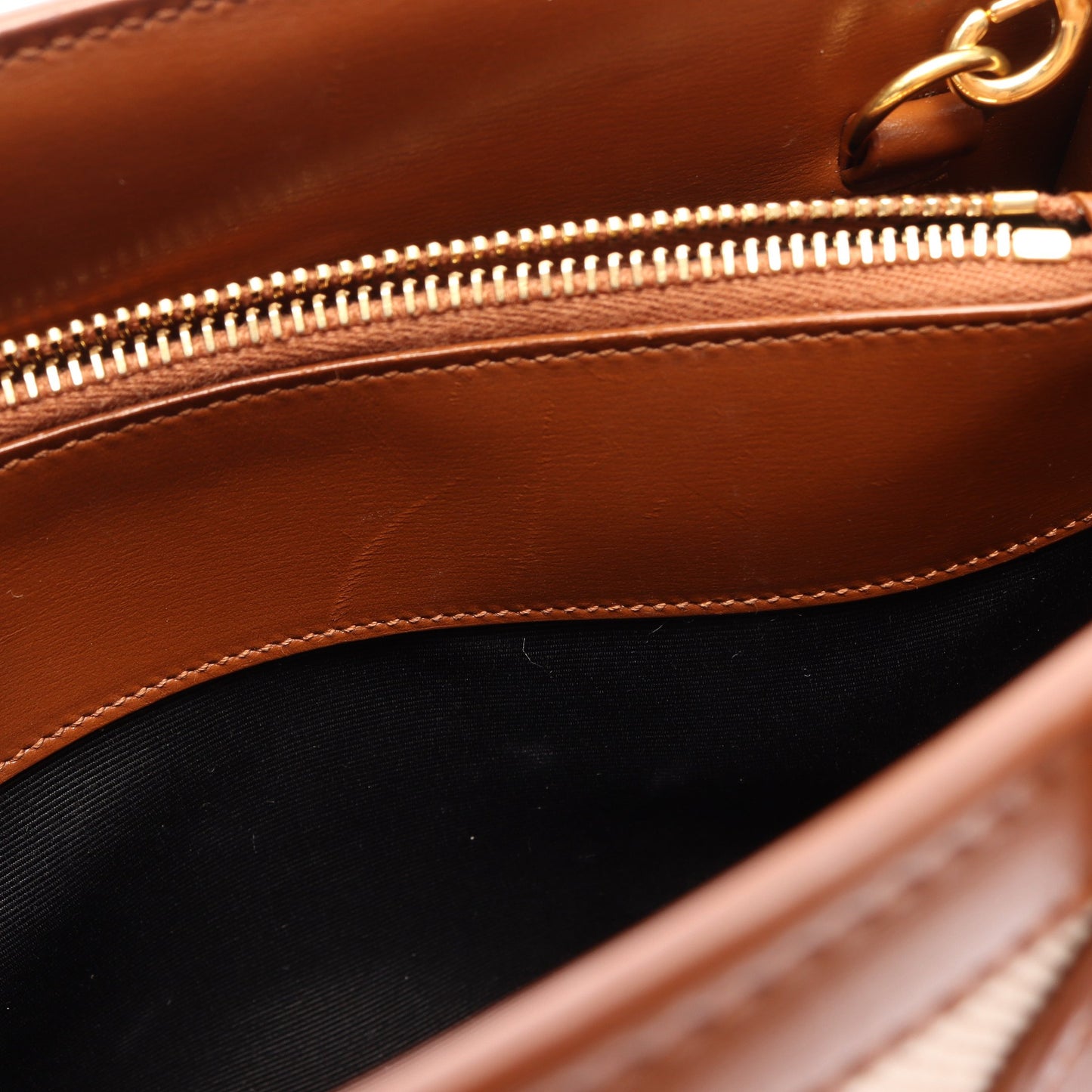 クラシックベイビー サックドジュール 2WAY ハンドバッグ キャンバス レザー アイボリー ブラウン サンローランパリ バッグ SAINT LAURENT PARIS