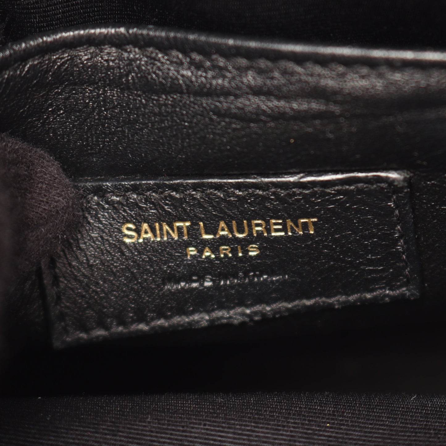 クラシックベイビー サックドジュール 2WAY ハンドバッグ キャンバス レザー アイボリー ブラウン サンローランパリ バッグ SAINT LAURENT PARIS