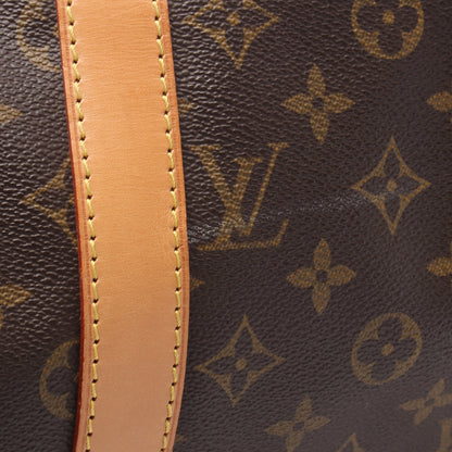 キーポル50 モノグラム ボストンバッグ PVC レザー ブラウン ルイヴィトン バッグ LOUIS VUITTON