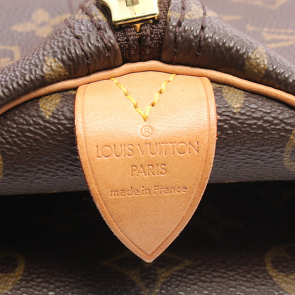 キーポル50 モノグラム ボストンバッグ PVC レザー ブラウン ルイヴィトン バッグ LOUIS VUITTON