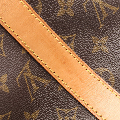キーポル50 モノグラム ボストンバッグ PVC レザー ブラウン ルイヴィトン バッグ LOUIS VUITTON