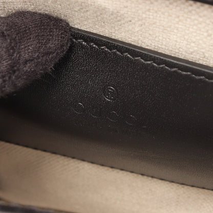 バンブー 2WAY ハンドバッグ レザー ブラック グッチ バッグ GUCCI