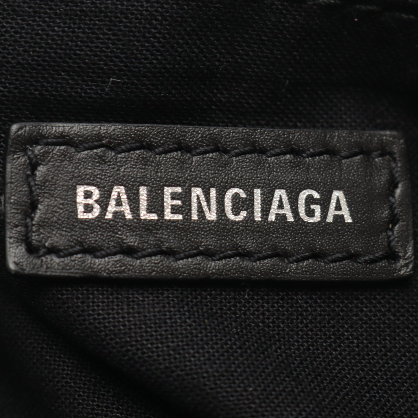 ネイビー バックパック リュックサック キャンバス レザー アイボリー ブラック バレンシアガ バッグ BALENCIAGA