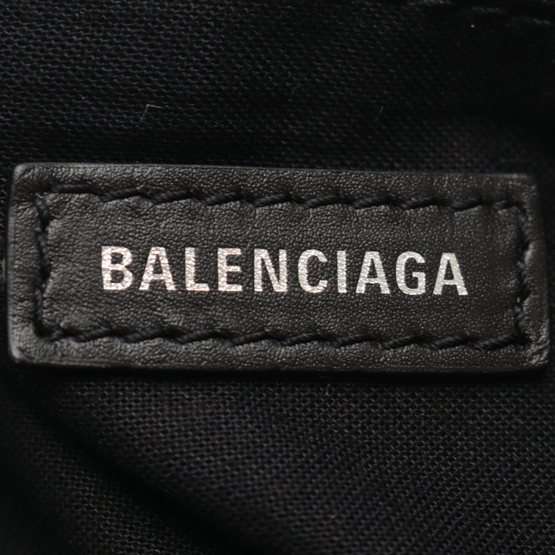 ネイビー バックパック リュックサック キャンバス レザー アイボリー ブラック バレンシアガ バッグ BALENCIAGA