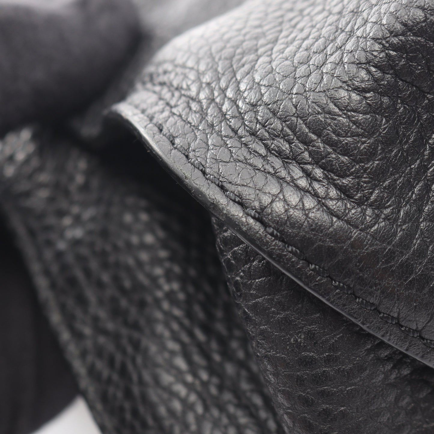 ビタースウィート ハンドバッグ レザー ブラック セリーヌ バッグ CELINE
