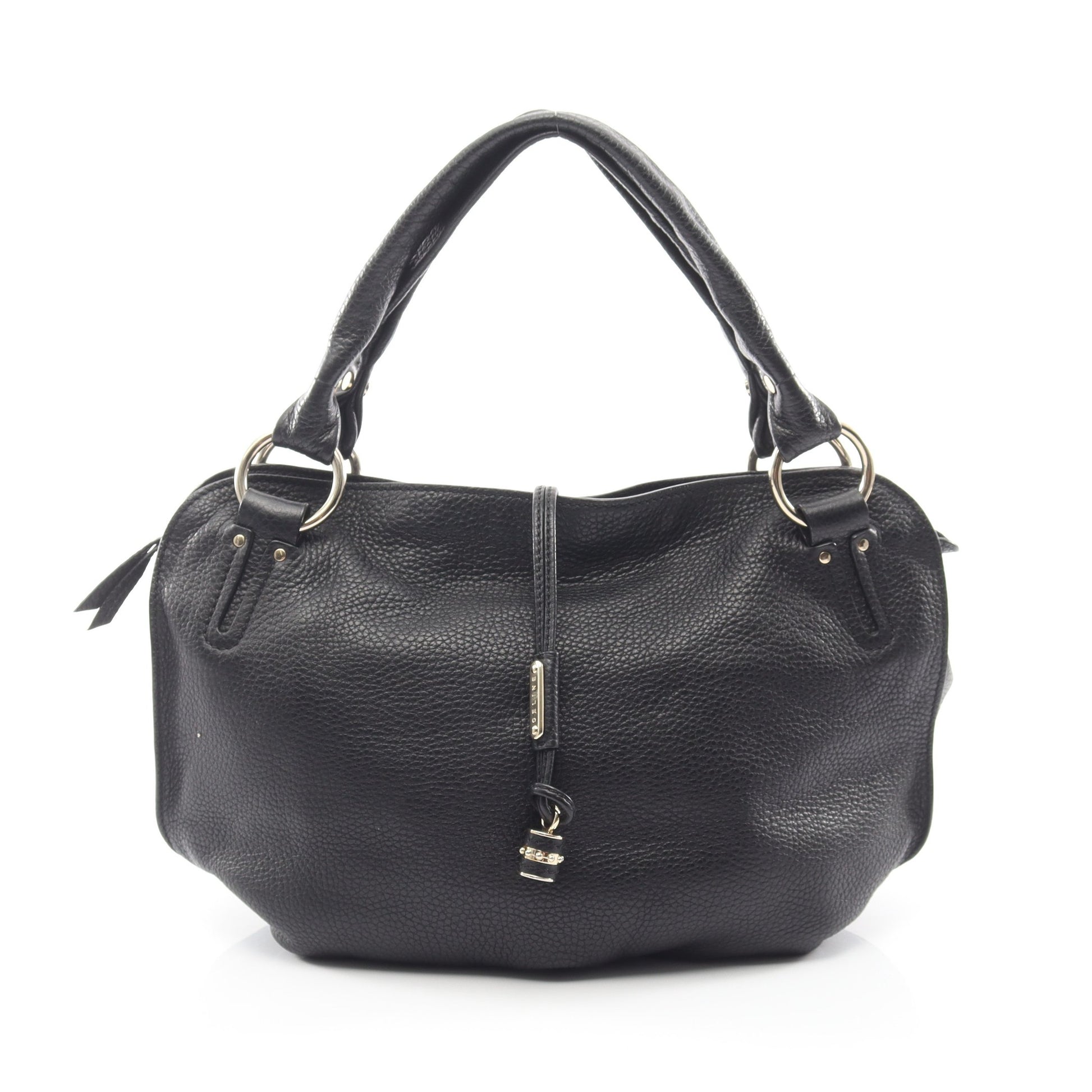 ビタースウィート ハンドバッグ レザー ブラック セリーヌ バッグ CELINE