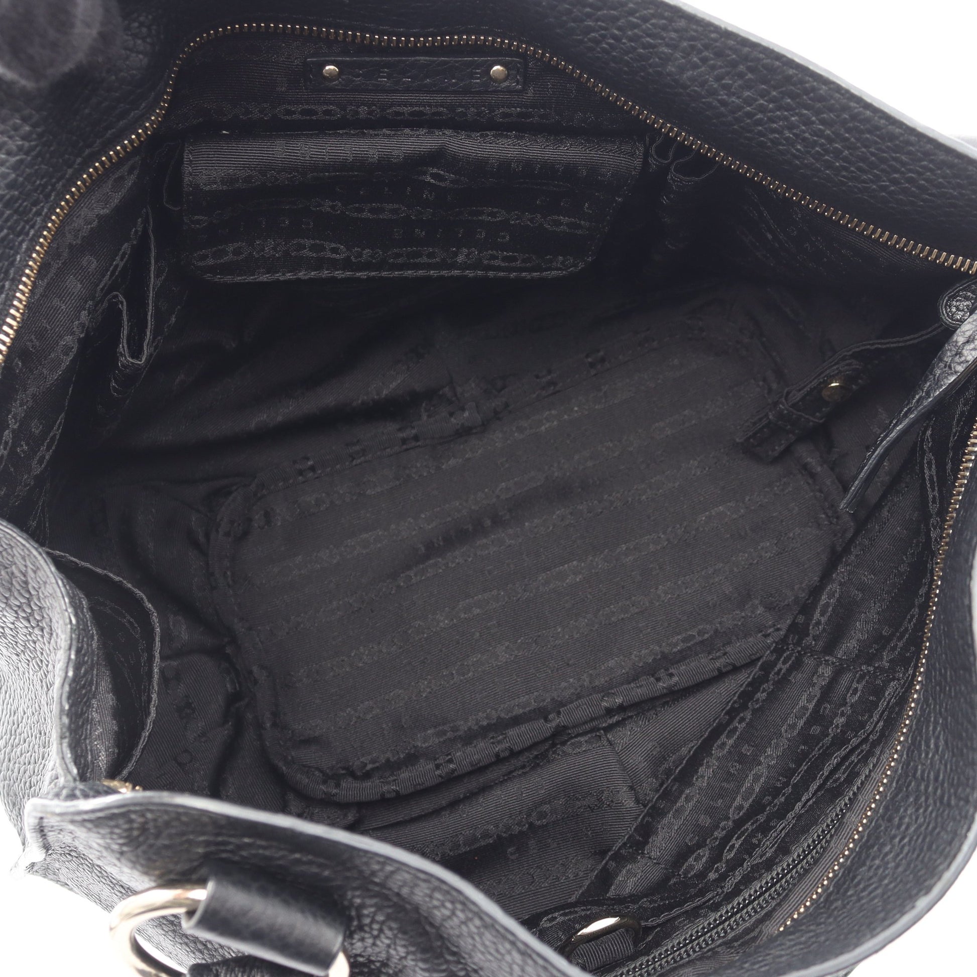 ビタースウィート ハンドバッグ レザー ブラック セリーヌ バッグ CELINE