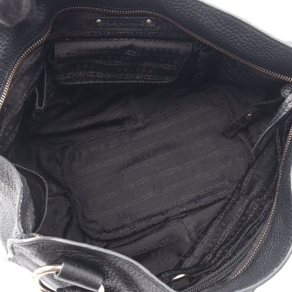 ビタースウィート ハンドバッグ レザー ブラック セリーヌ バッグ CELINE