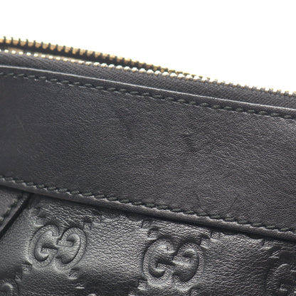 アビー グッチシマ ショルダーバッグ レザー ブラック グッチ バッグ GUCCI