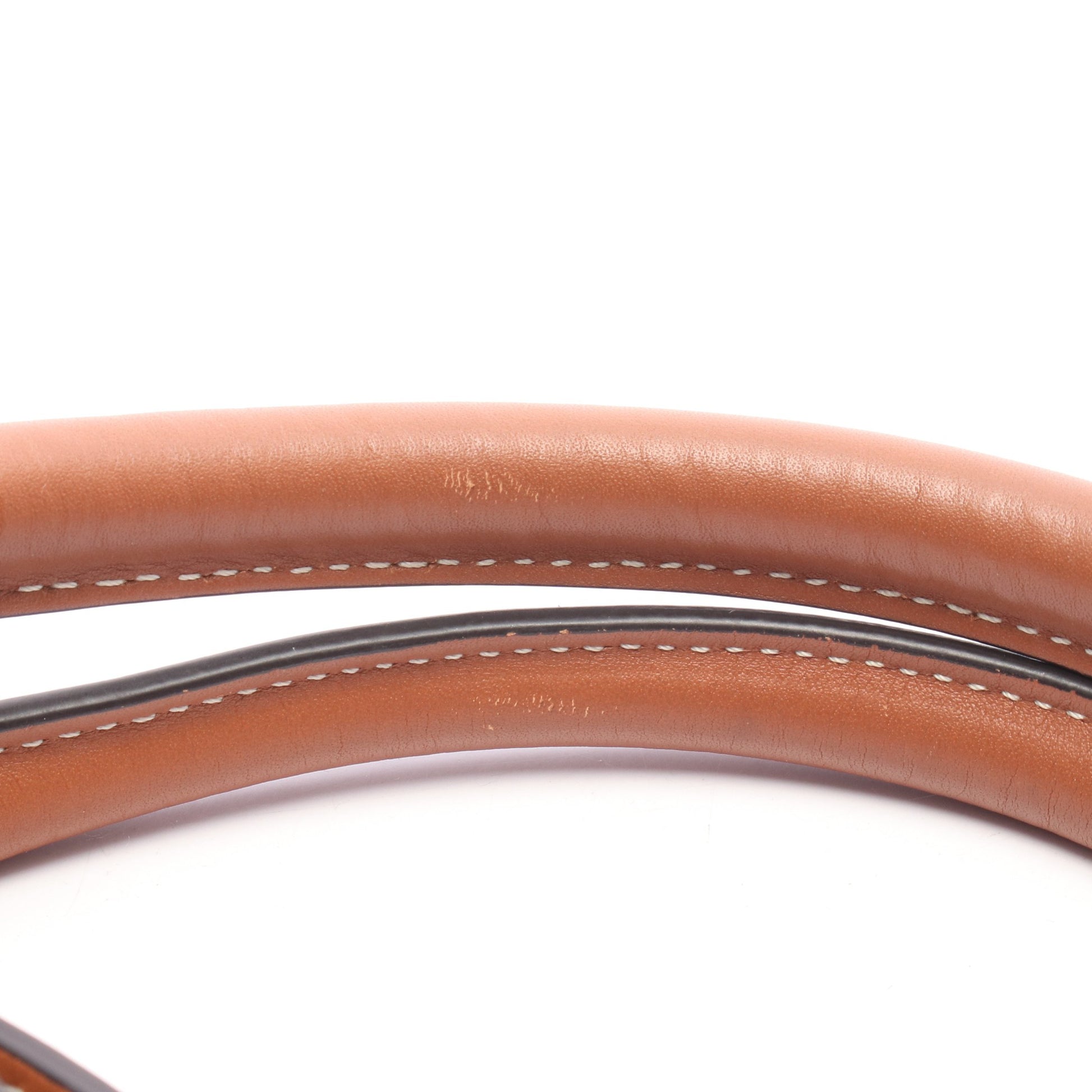 スモール バーティカル カバ トリオンフ 2WAY ハンドバッグ トートバッグ PVC レザー ブラウン ブラック セリーヌ バッグ CELINE