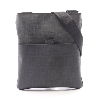 ズッカ ショルダーバッグ PVC ダークグレー フェンディ バッグ FENDI