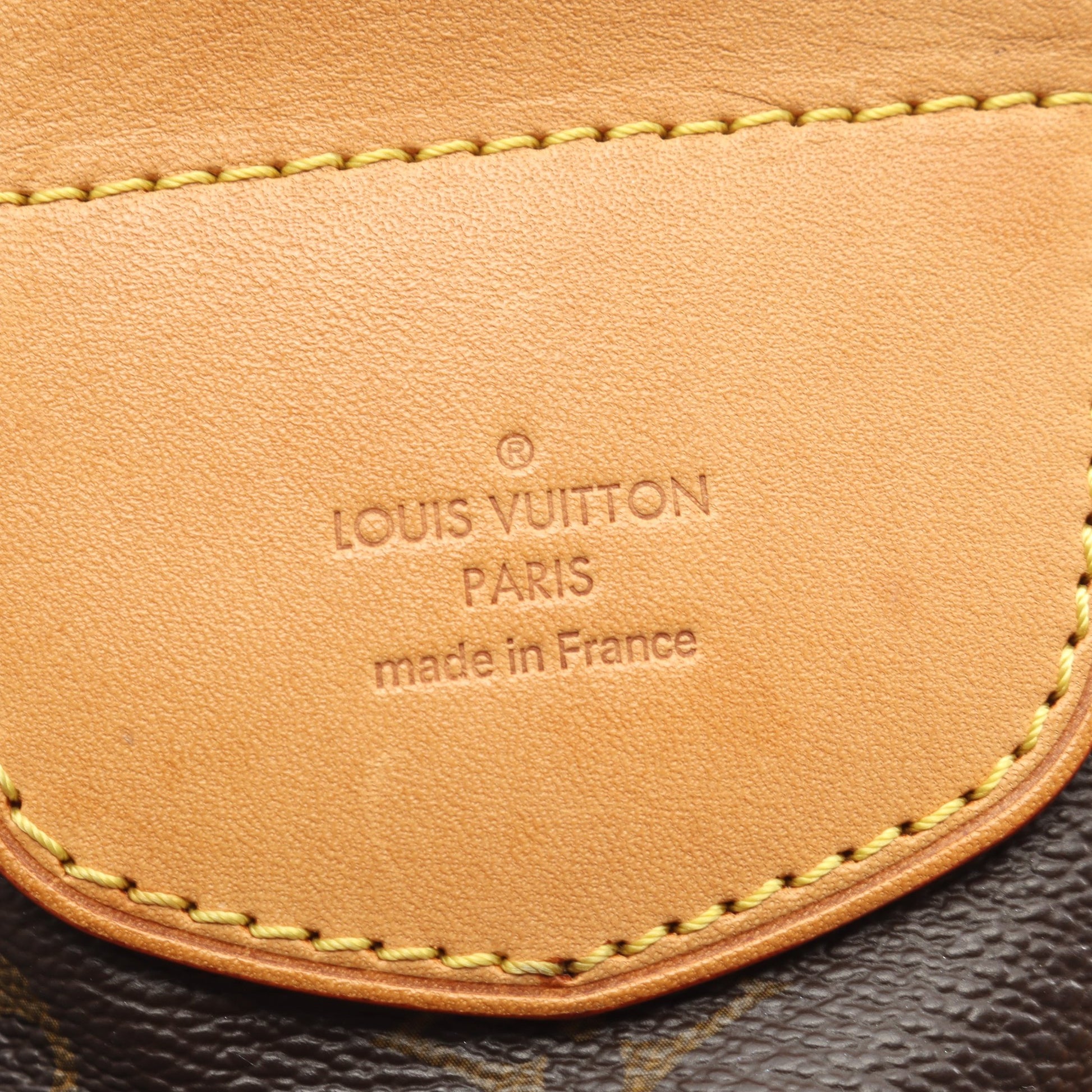 ストレーザPM モノグラム ショルダーバッグ PVC レザー ブラウン ルイヴィトン バッグ LOUIS VUITTON