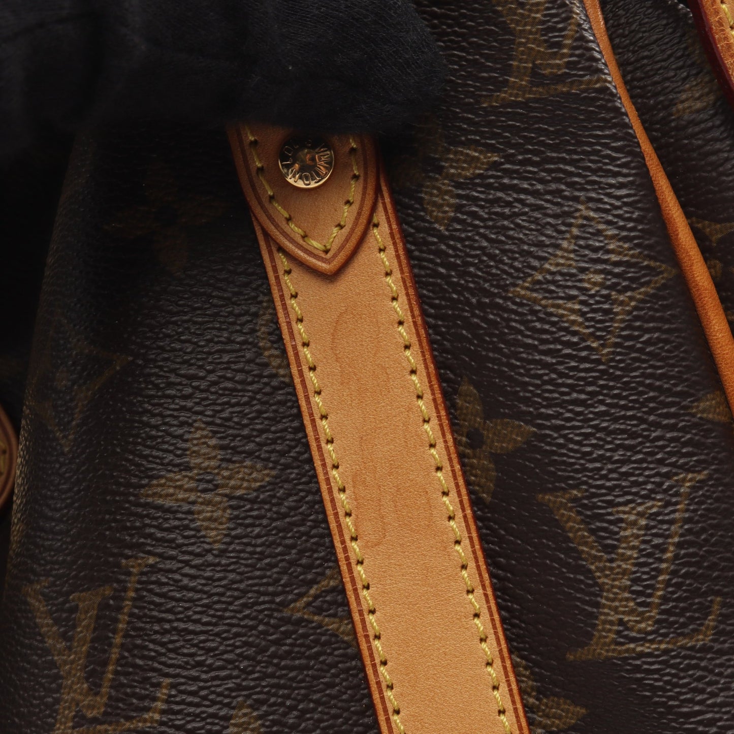 ストレーザPM モノグラム ショルダーバッグ PVC レザー ブラウン ルイヴィトン バッグ LOUIS VUITTON
