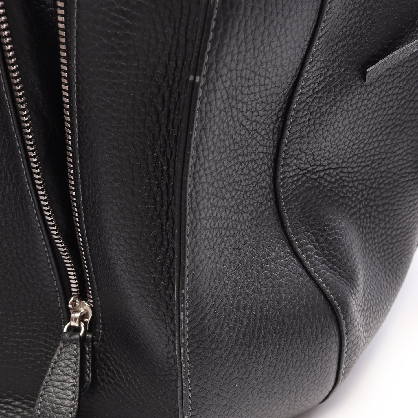 センダ ラージ ボストンバッグ レザー ブラック ロエベ バッグ LOEWE