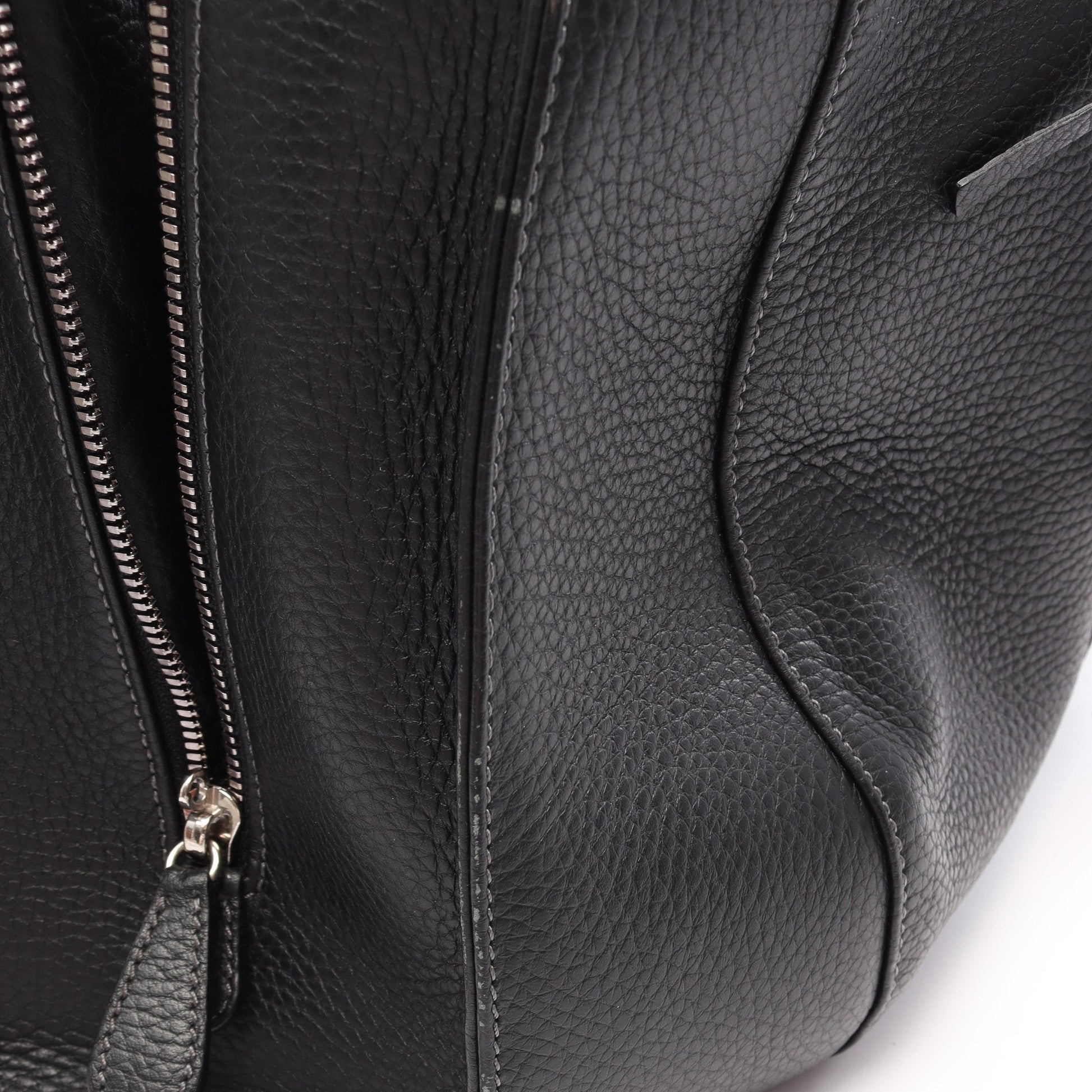 センダ ラージ ボストンバッグ レザー ブラック ロエベ バッグ LOEWE