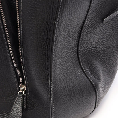 センダ ラージ ボストンバッグ レザー ブラック ロエベ バッグ LOEWE