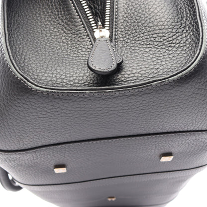 センダ ラージ ボストンバッグ レザー ブラック ロエベ バッグ LOEWE
