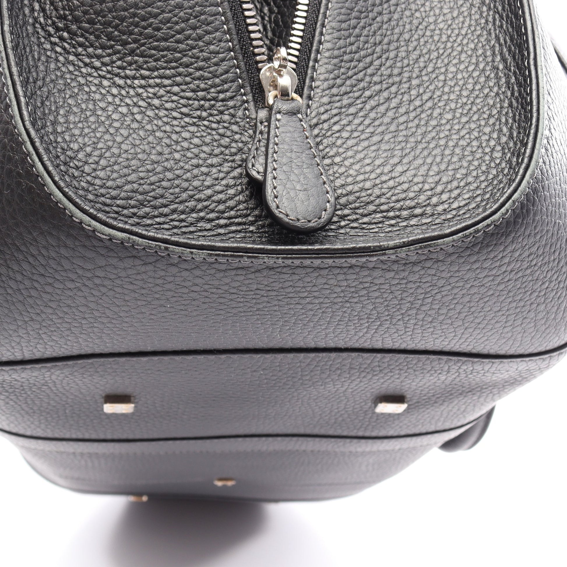 センダ ラージ ボストンバッグ レザー ブラック ロエベ バッグ LOEWE