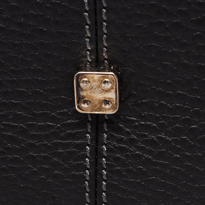 センダ ラージ ボストンバッグ レザー ブラック ロエベ バッグ LOEWE