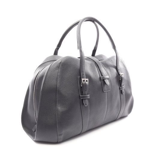 センダ ラージ ボストンバッグ レザー ブラック ロエベ バッグ LOEWE