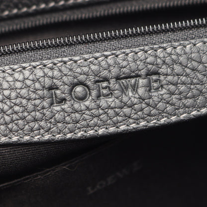 センダ ラージ ボストンバッグ レザー ブラック ロエベ バッグ LOEWE