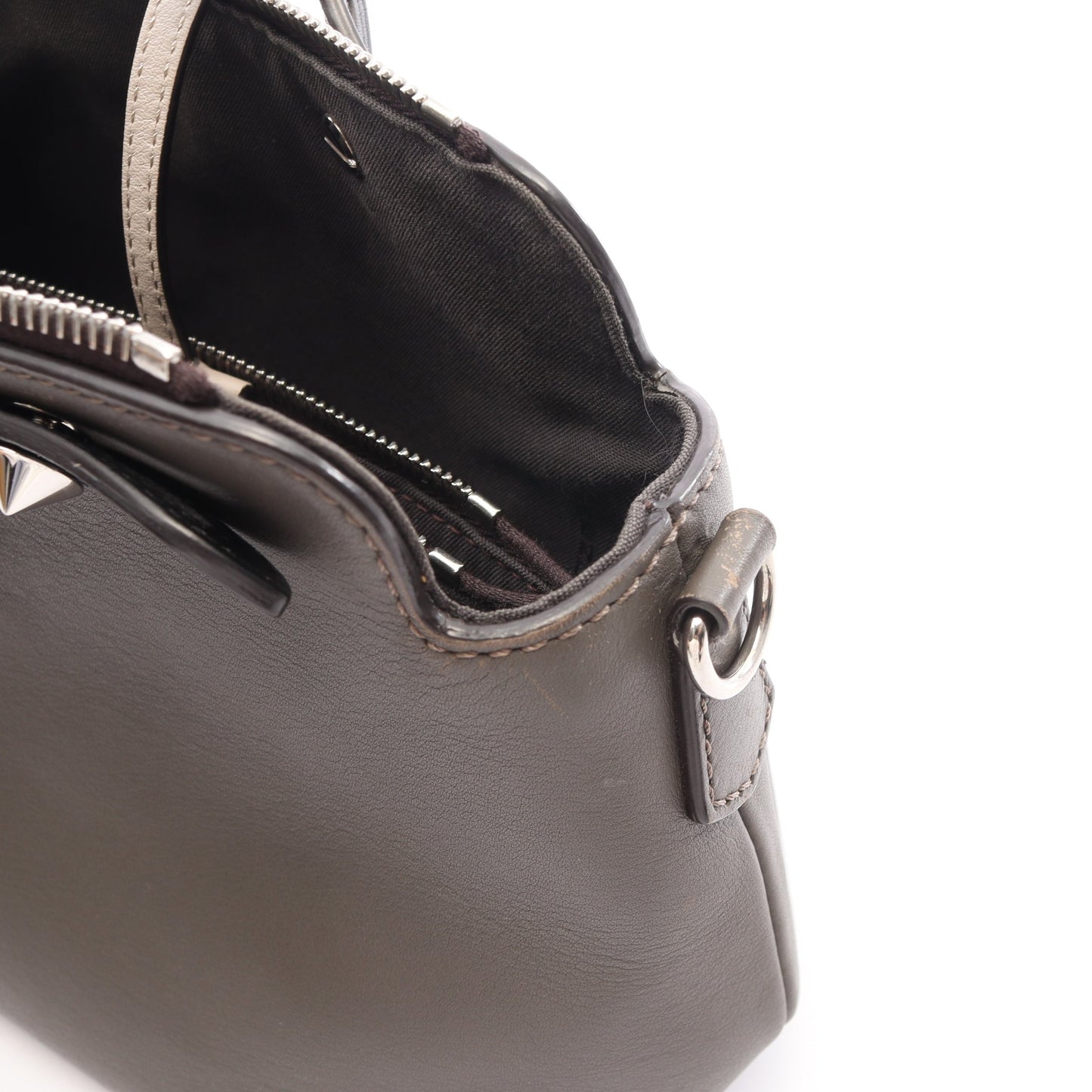 BY THE WAY MEDIUM バイザウェイ ミディアム 2WAY ハンドバッグ レザー グレーブラウン ブラック フェンディ バッグ FENDI