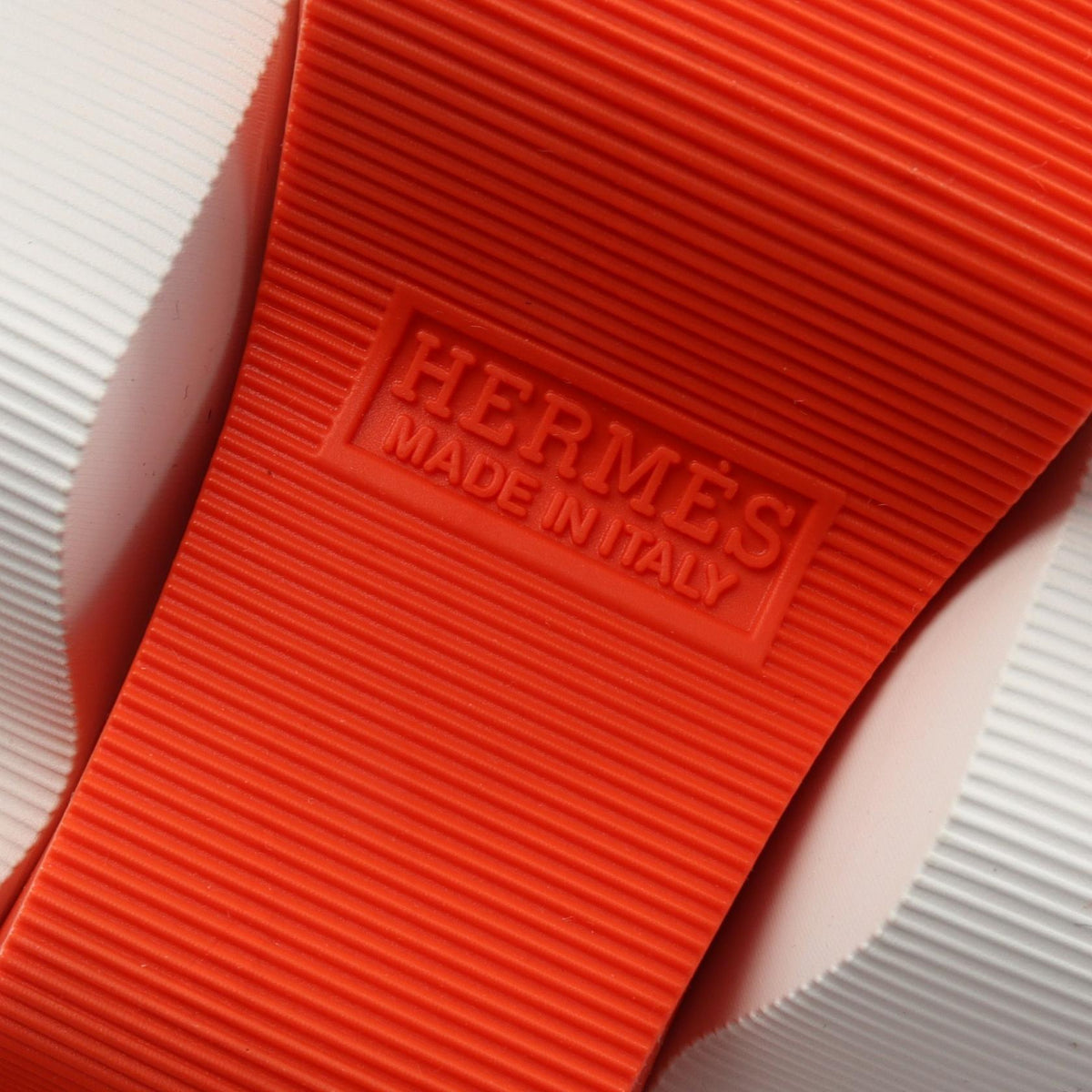 ECLAIR エクレール スリッポン スニーカー ニットファブリック ブラック オレンジ エルメス シューズ HERMES