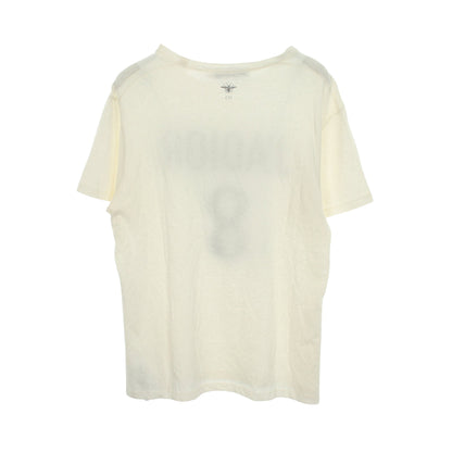 J'ADIOR 8 半袖Tシャツ コットン リネン ホワイト クリスチャンディオール トップス Christian Dior