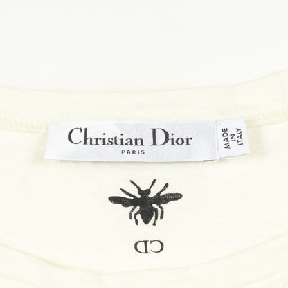J'ADIOR 8 半袖Tシャツ コットン リネン ホワイト クリスチャンディオール トップス Christian Dior