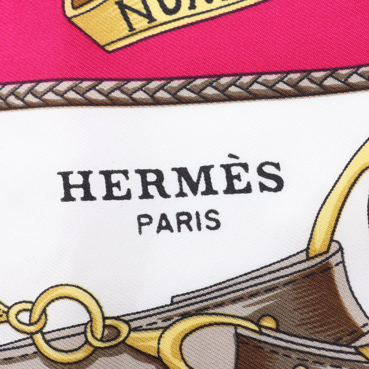 カレ90 NUMQUAM CONCEDENDUM スカーフ シルク ネイビー マルチカラー エルメス 財布・小物 HERMES