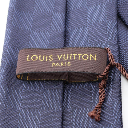 ダミエ クラシック ネクタイ シルク ネイビー ルイヴィトン 財布・小物 LOUIS VUITTON