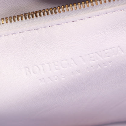 パデッド カセット ショルダーバッグ レザー ライトパープル ボッテガヴェネタ バッグ BOTTEGA VENETA