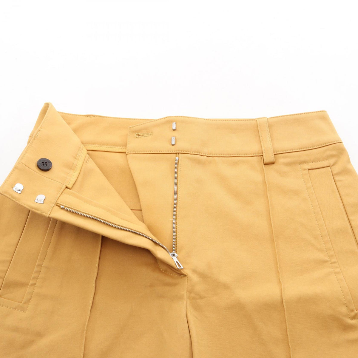 ショート パンツ コットン イエローブラウン エルメス