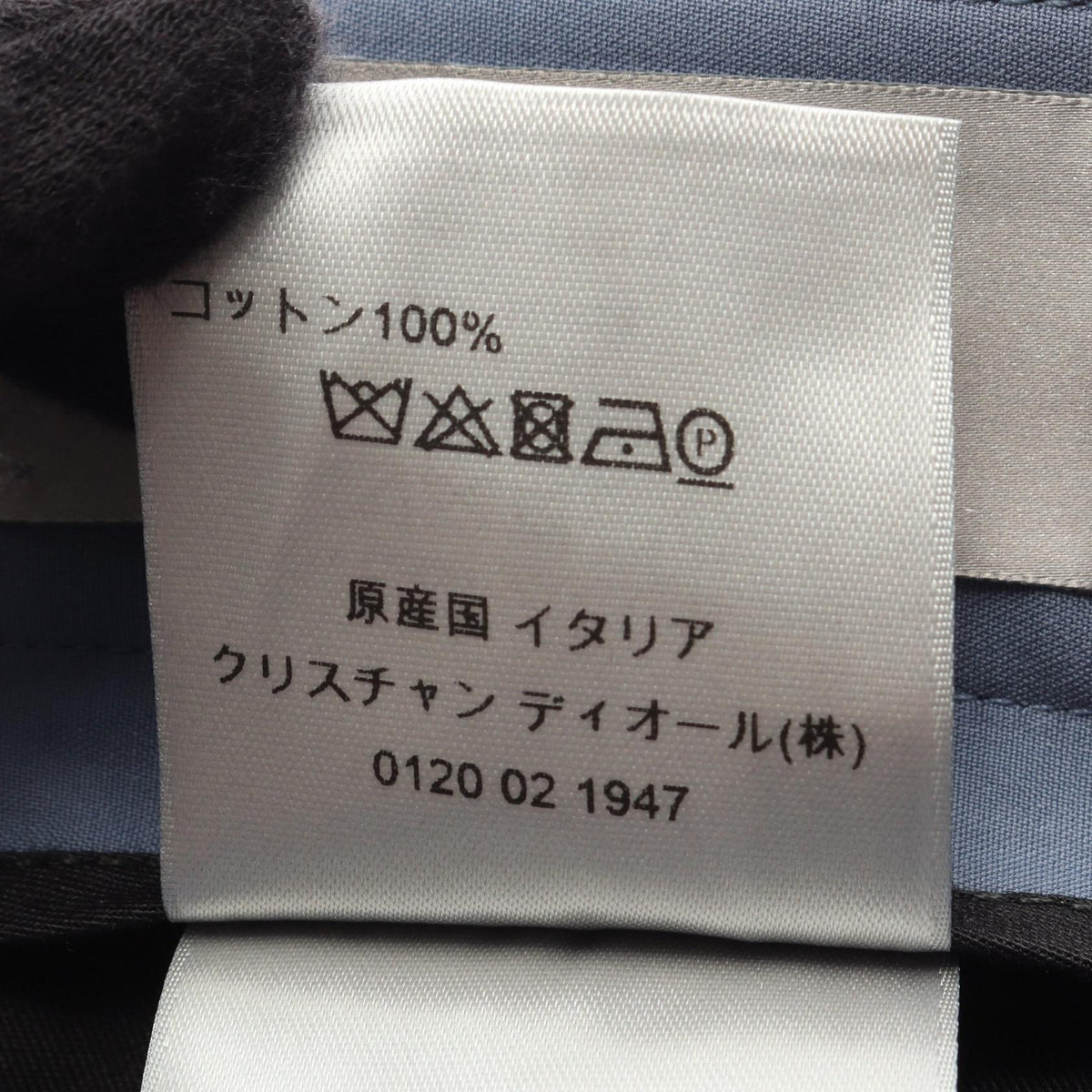 ハーフ パンツ コットン ブルーグレー クリスチャンディオール
