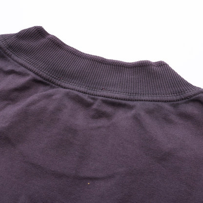 Christian Dior × PETER DOIG ライオン刺繍 ウォッシュド加工 半袖Tシャツ コットン ダークパープル クリスチャンディオール