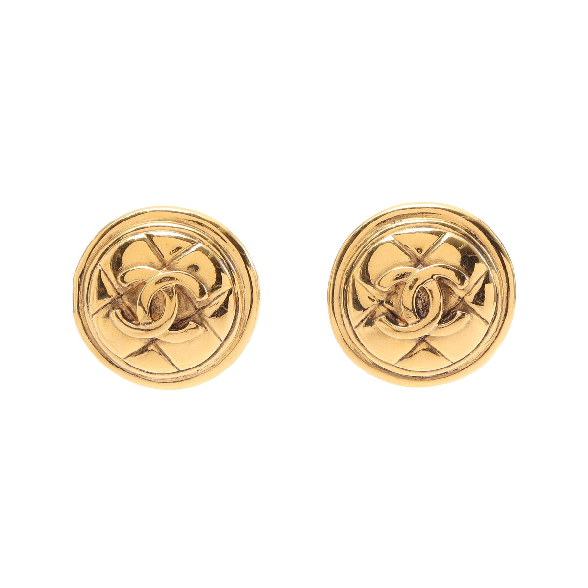 ココマーク イヤリング GP ゴールド ヴィンテージ シャネル アクセサリー CHANEL