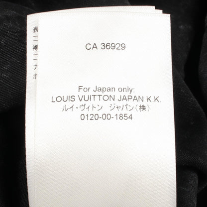 グラフィック LVシグネチャー 半袖Tシャツ コットン ダークグレー ルイヴィトン トップス LOUIS VUITTON