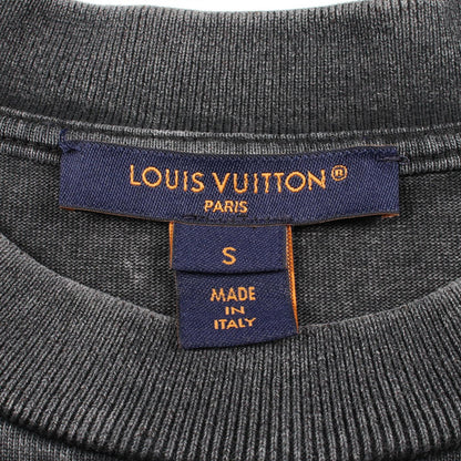 グラフィック LVシグネチャー 半袖Tシャツ コットン ダークグレー ルイヴィトン トップス LOUIS VUITTON