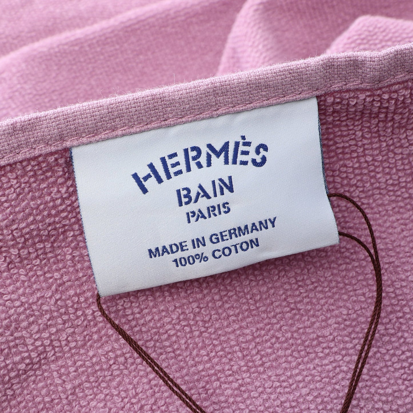 ヨッティング ビーチタオル バスタオル シャルドン タオル コットン ライトパープル エルメス 財布・小物 HERMES