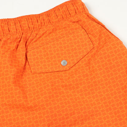 H柄 スイムパンツ イージーパンツ ナイロン オレンジ エルメス ボトムス HERMES