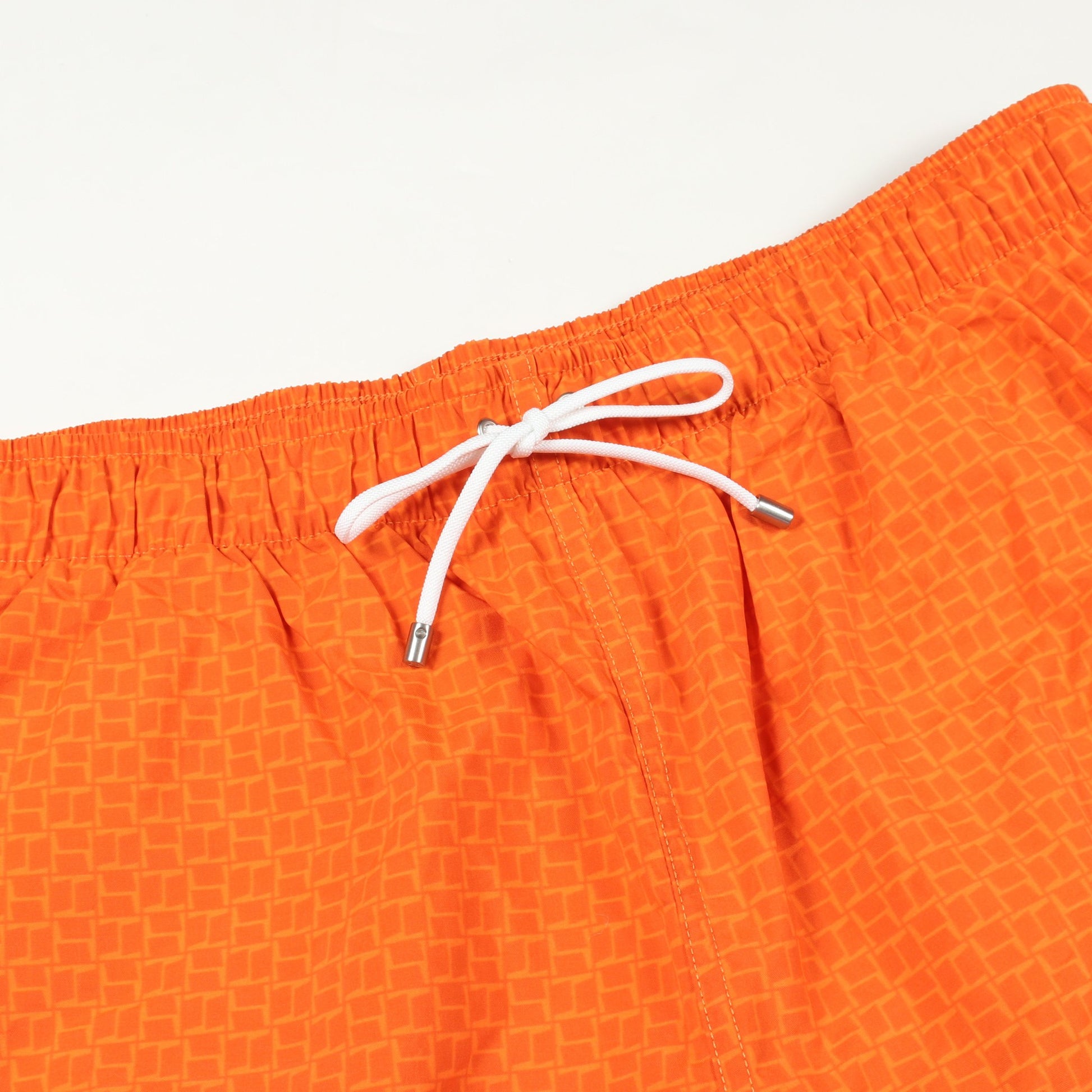 H柄 スイムパンツ イージーパンツ ナイロン オレンジ エルメス ボトムス HERMES