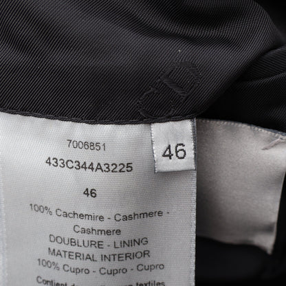 Classic Coat チェスターコート カシミヤ ブラック ディオール