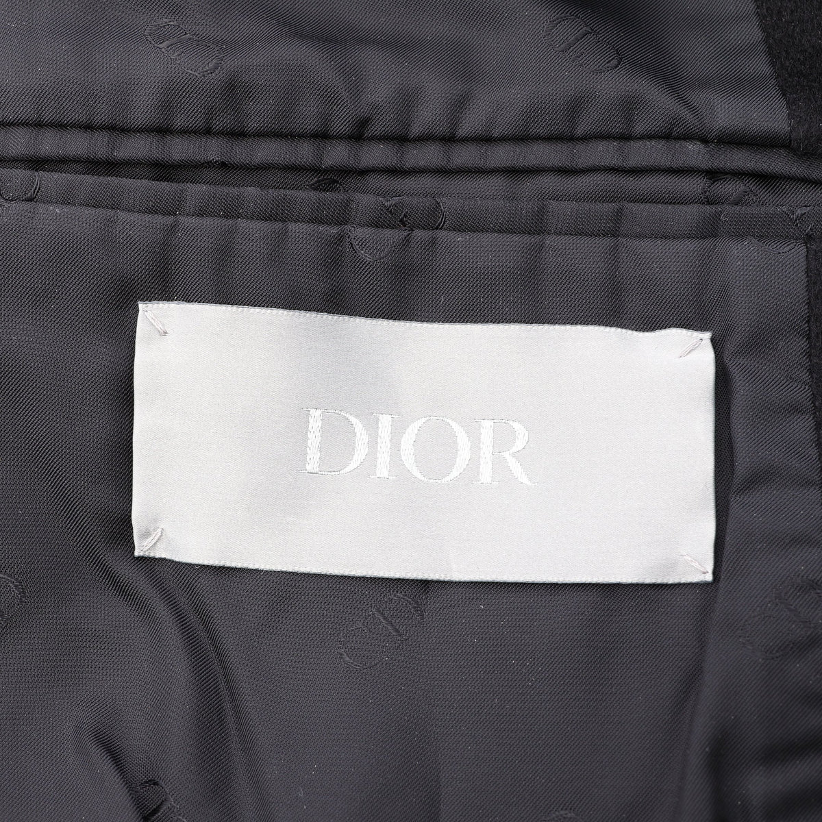 Classic Coat チェスターコート カシミヤ ブラック ディオール